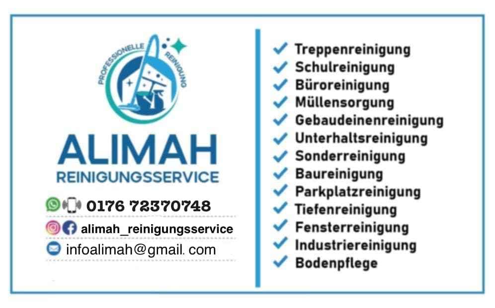 Alimah Reinigungsservice Logo